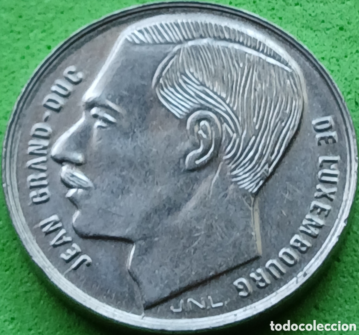 Monedas antiguas de Europa: Luxemburgo 1 franco 1988 km#63
