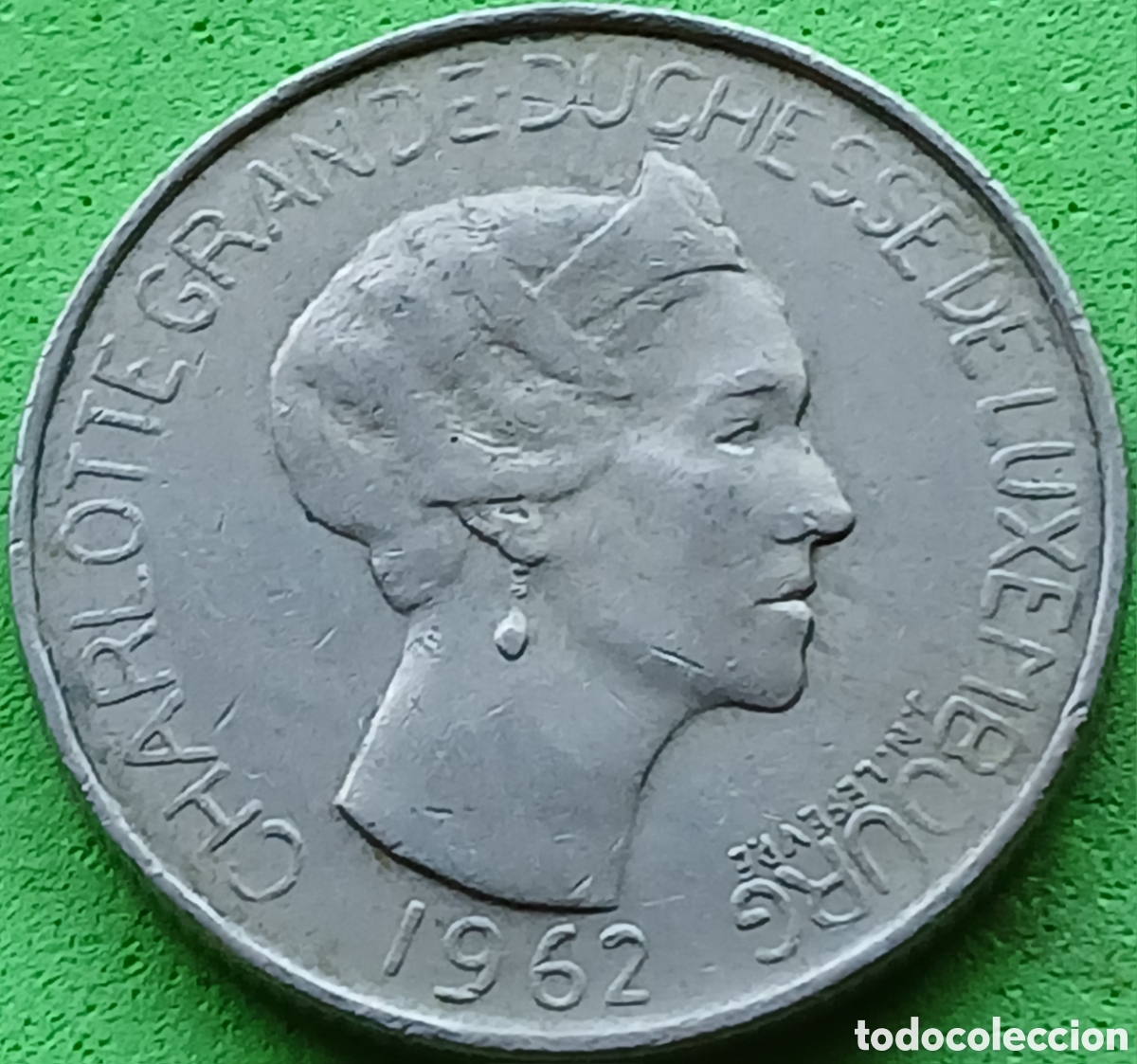Monedas antiguas de Europa: Luxemburgo 5 francos 1962 km#51
