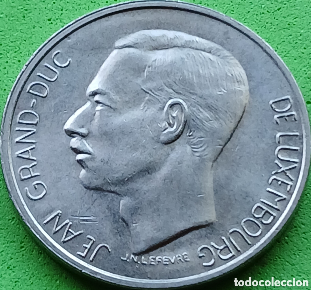 Monedas antiguas de Europa: Luxemburgo 10 francos 1976 km#57