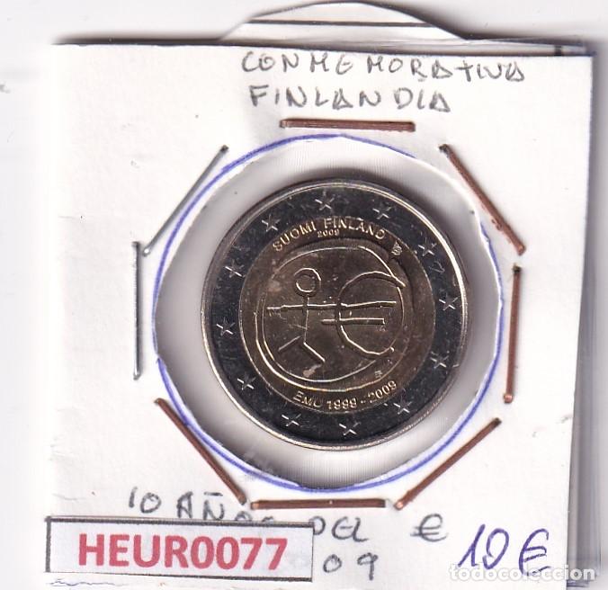 Monedas antiguas de Europa: HEUR0077 MONEDA FINLANDIA 2 EUROS 2009 (Aniversario Euro) SIN CIRCULAR