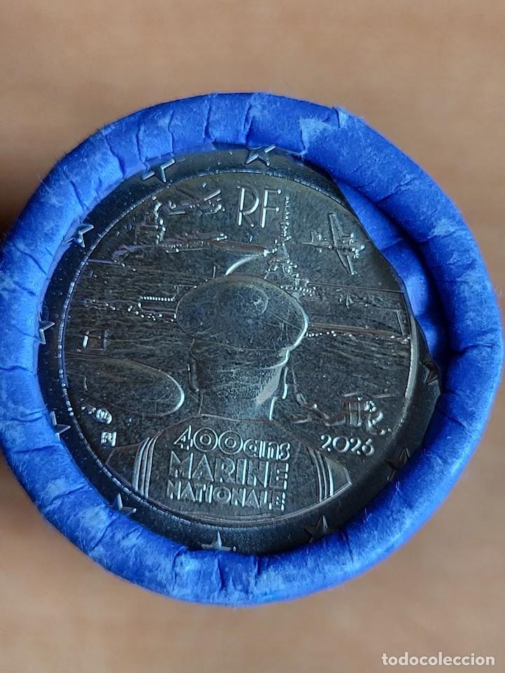 Monedas antiguas de Europa: Moneda 2 Euros Conmemorativa Francia 2026 - La Armada Francesa &ndash; 400 a&ntilde;os de experiencia