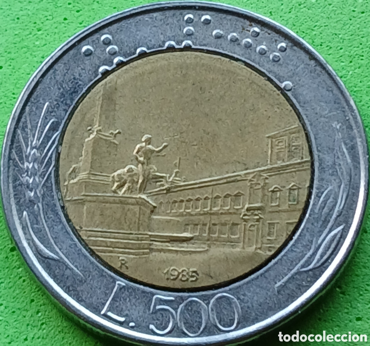 Monedas antiguas de Europa: Italia 500 liras 1985 km#111