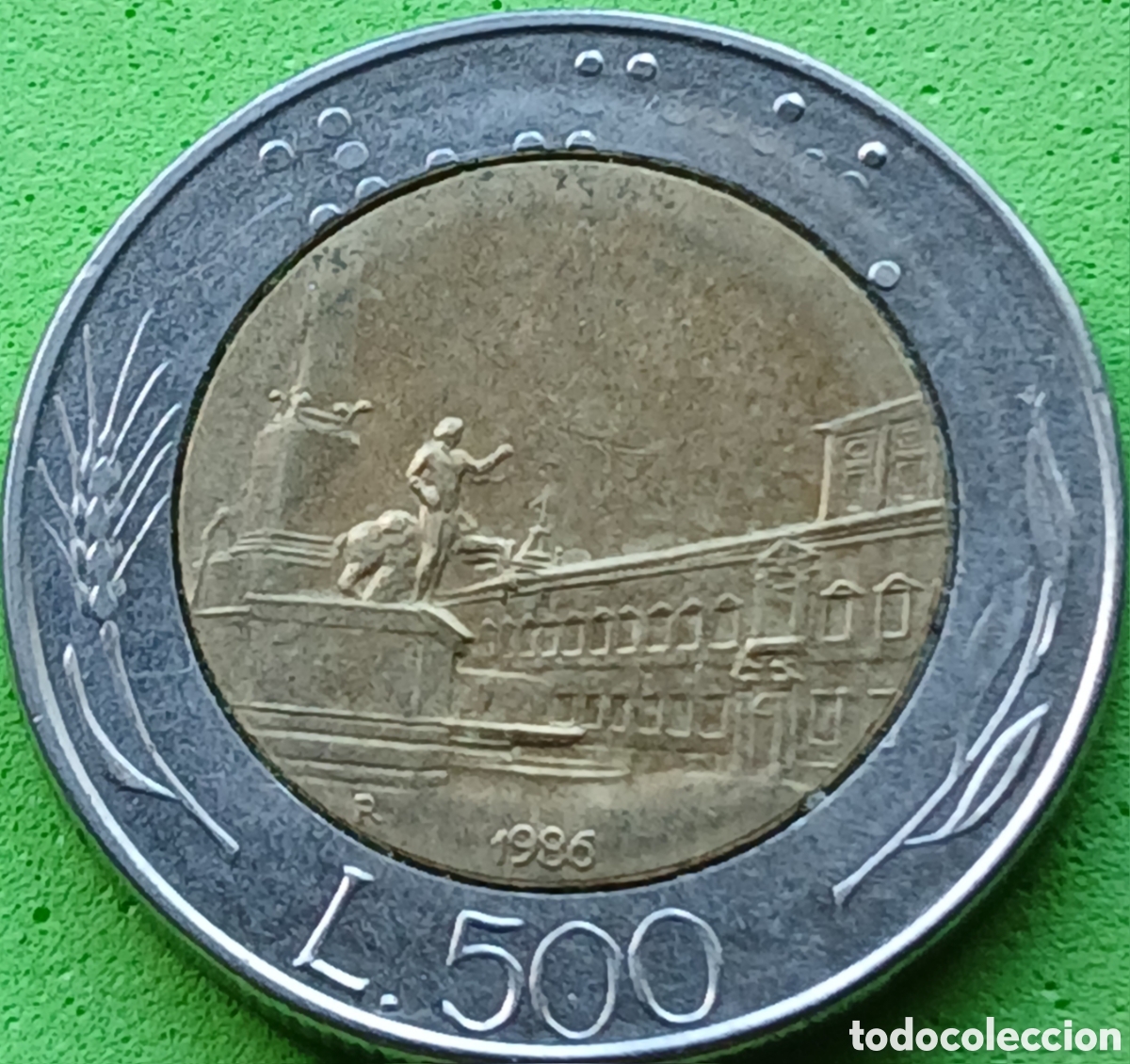 Monedas antiguas de Europa: Italia 500 liras 1986 km#111