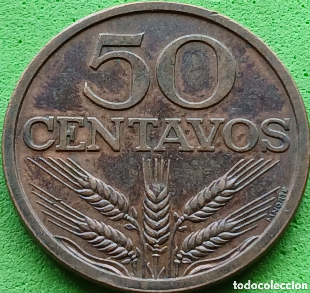 Monedas antiguas de Europa: Portugal 50 centavos 1970 km#596