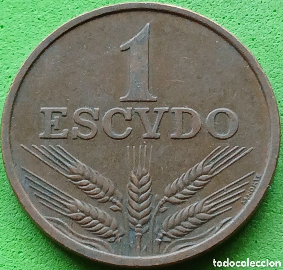 Monedas antiguas de Europa: Portugal 1 escudo 1973 km#597