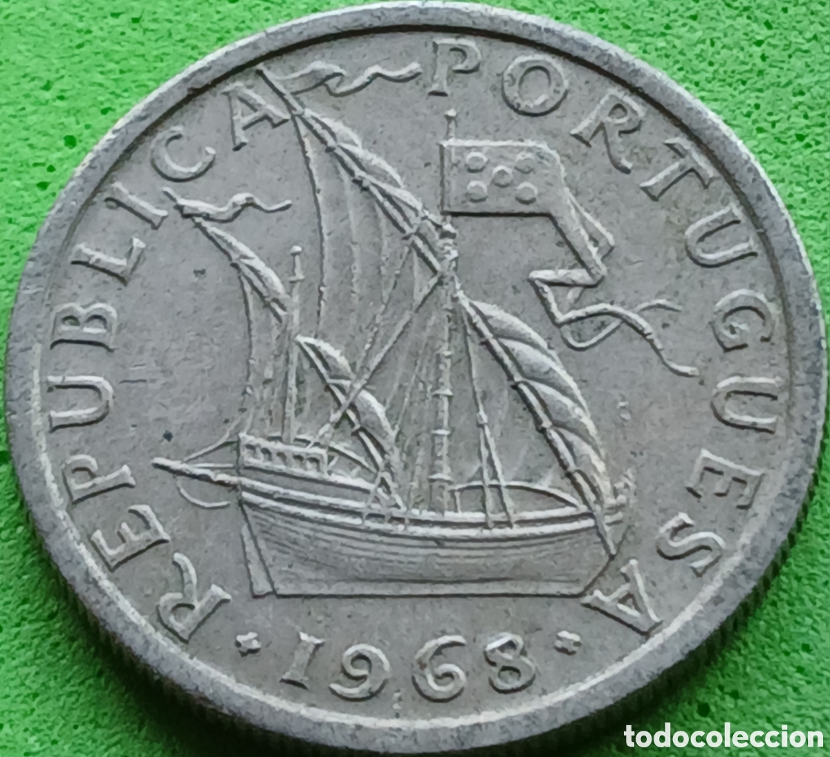 Monedas antiguas de Europa: Portugal 2.5 escudos 1968 km#590