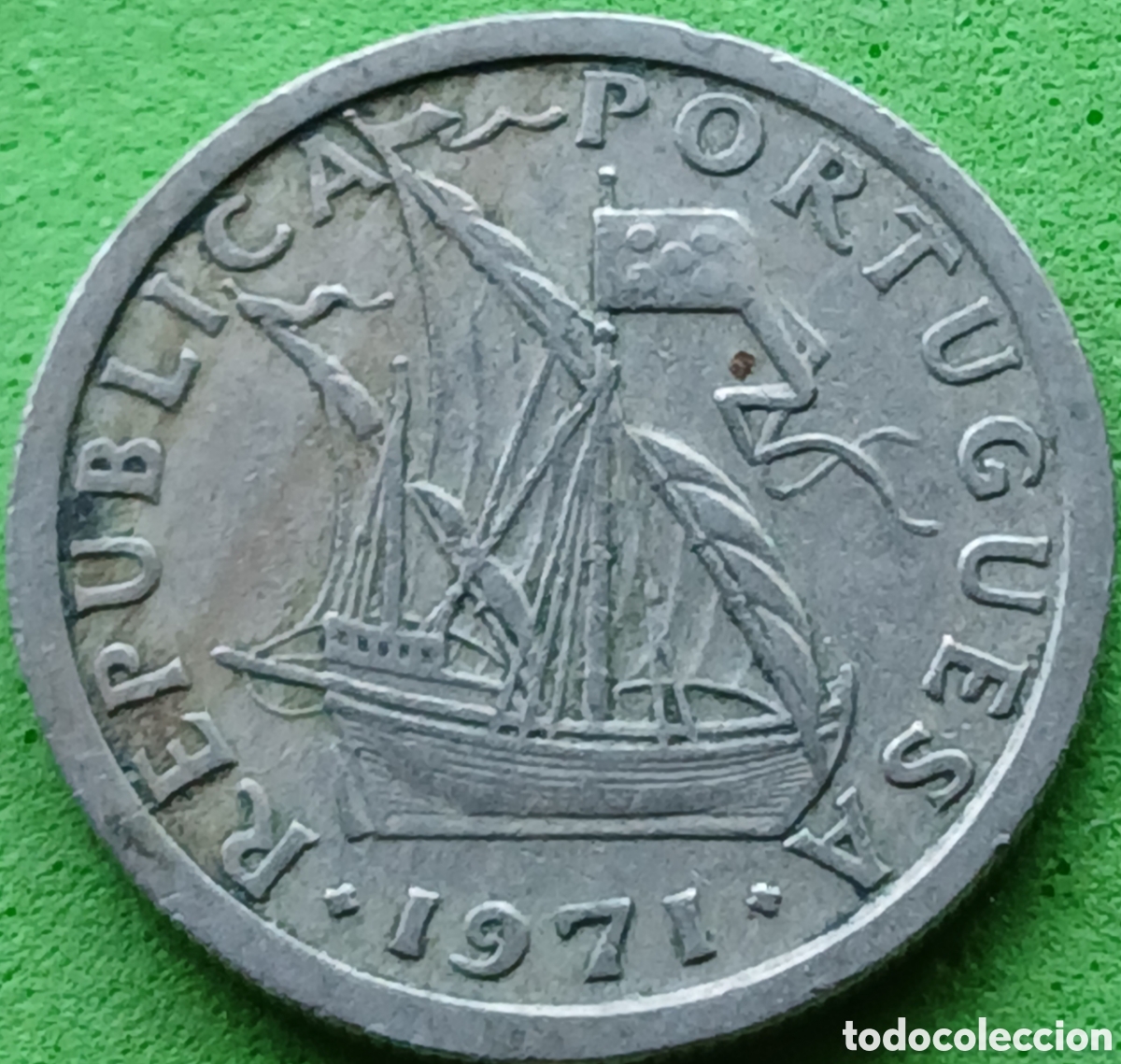 Monedas antiguas de Europa: Portugal 2.5 escudos 1971 km#590