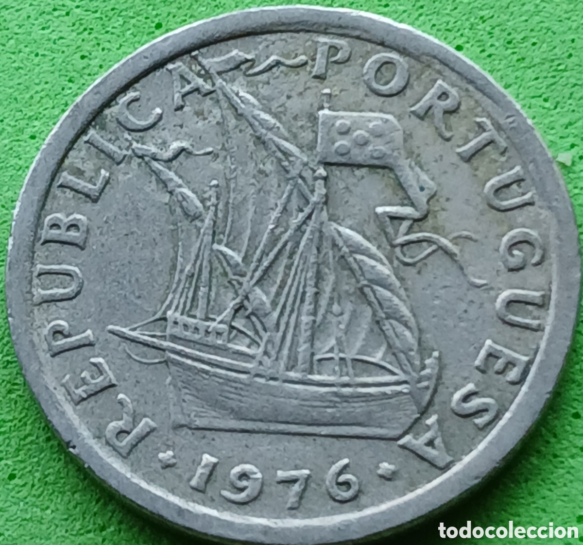 Monedas antiguas de Europa: Portugal 2.5 escudos 1976 km#590