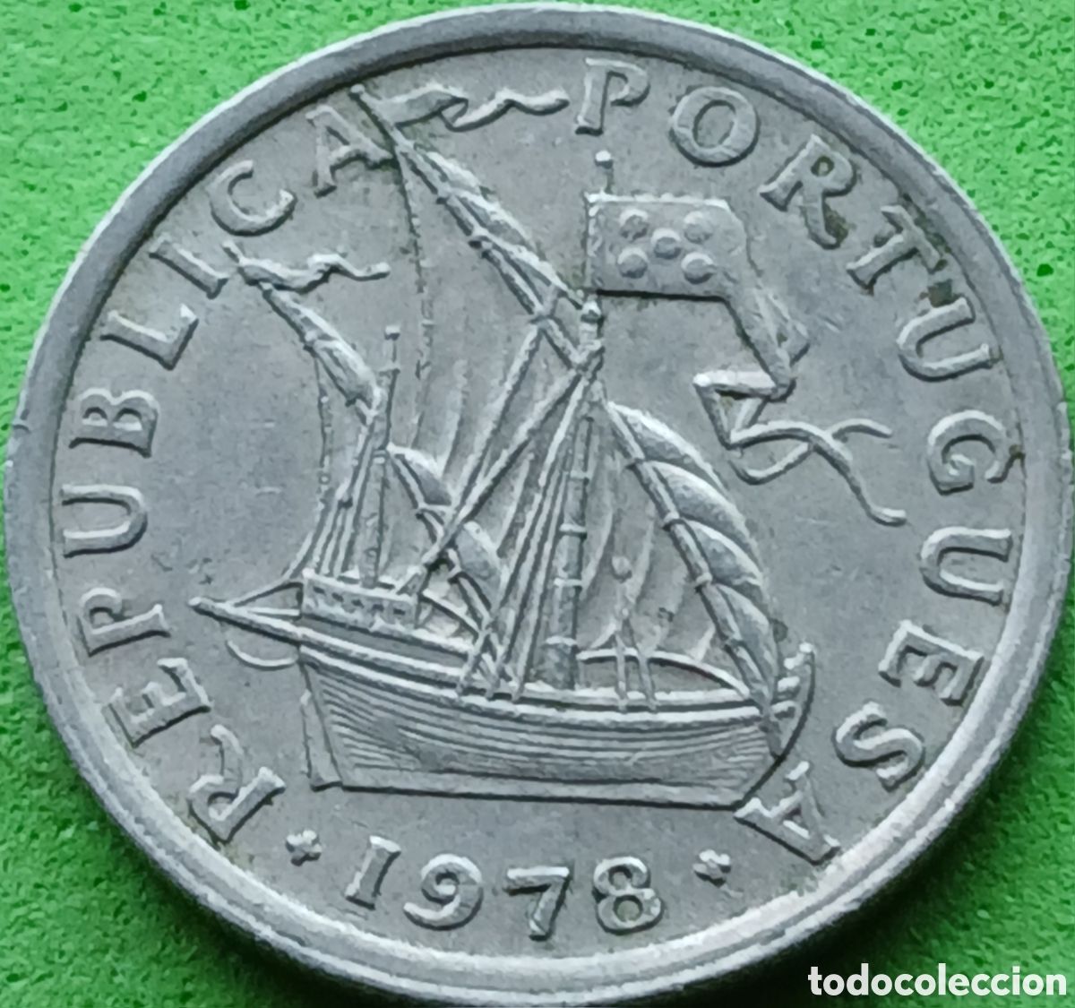 Monedas antiguas de Europa: Portugal 2.5 escudos 1978 km#590