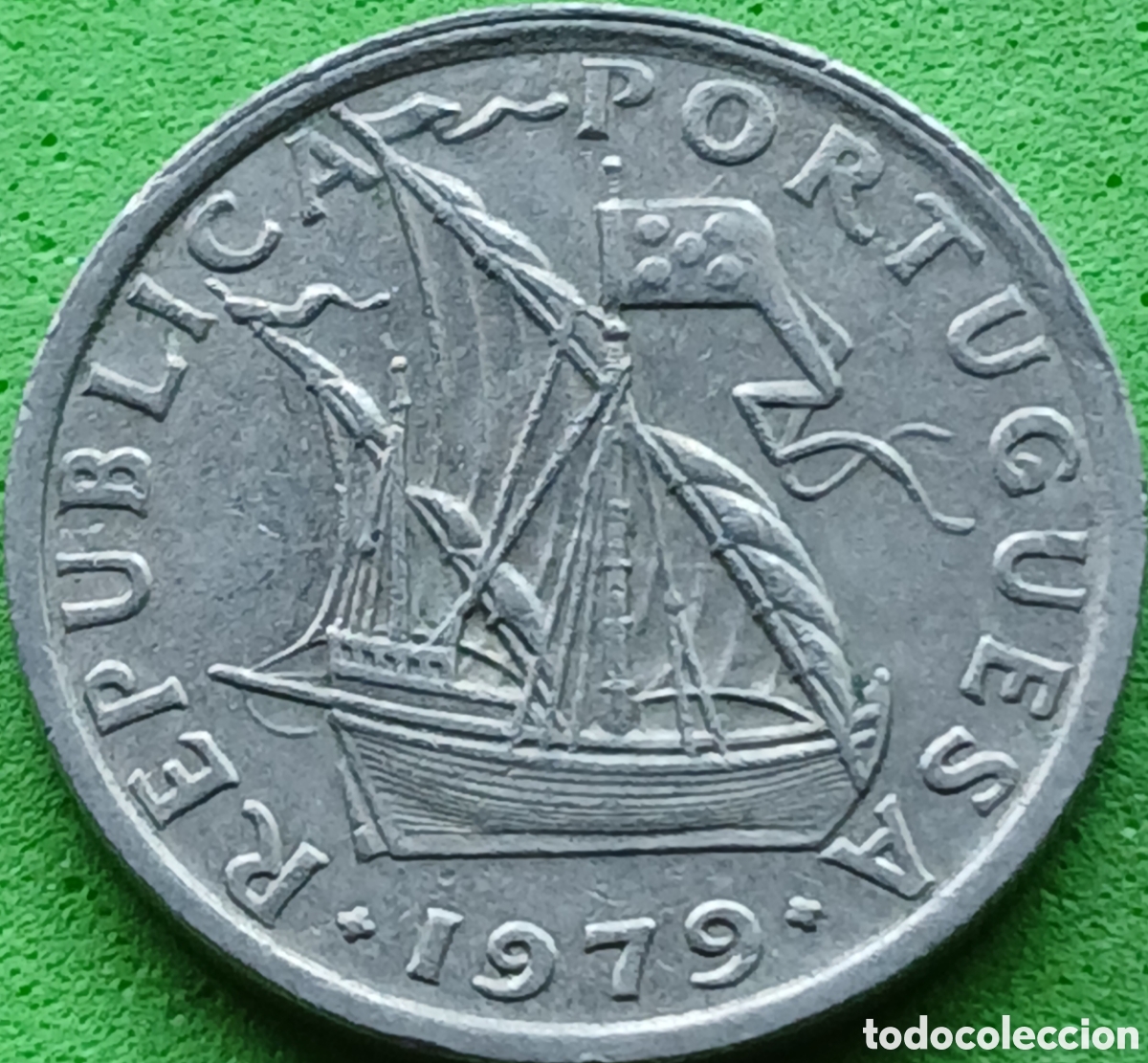 Monedas antiguas de Europa: Portugal 2.5 escudos 1979 km#590