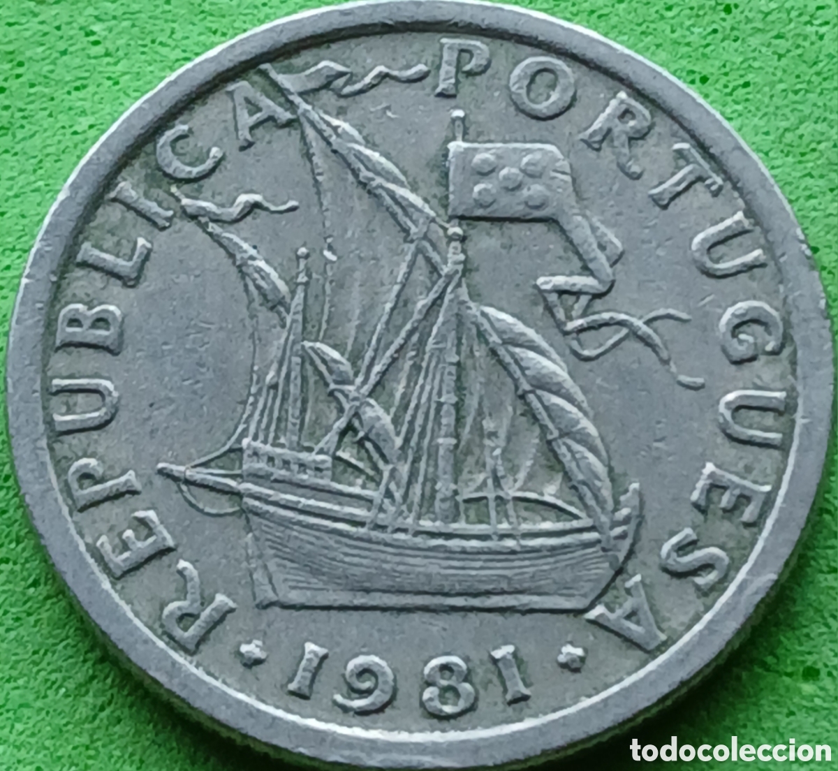 Monedas antiguas de Europa: Portugal 2.5 escudos 1981 km#590