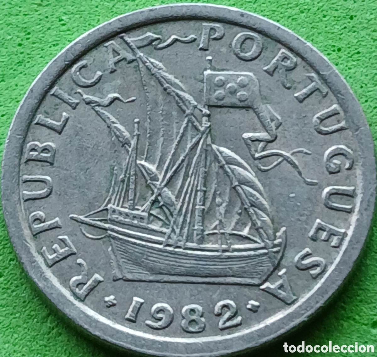 Monedas antiguas de Europa: Portugal 2.5 escudos 1982 km#590