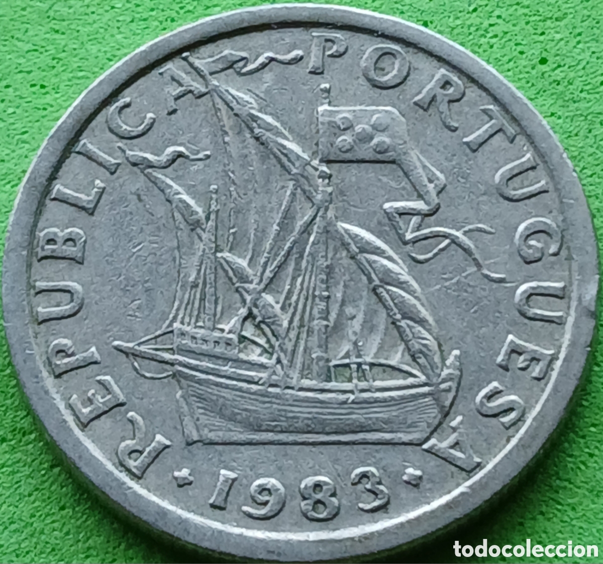 Monedas antiguas de Europa: Portugal 2.5 escudos 1983 km#590