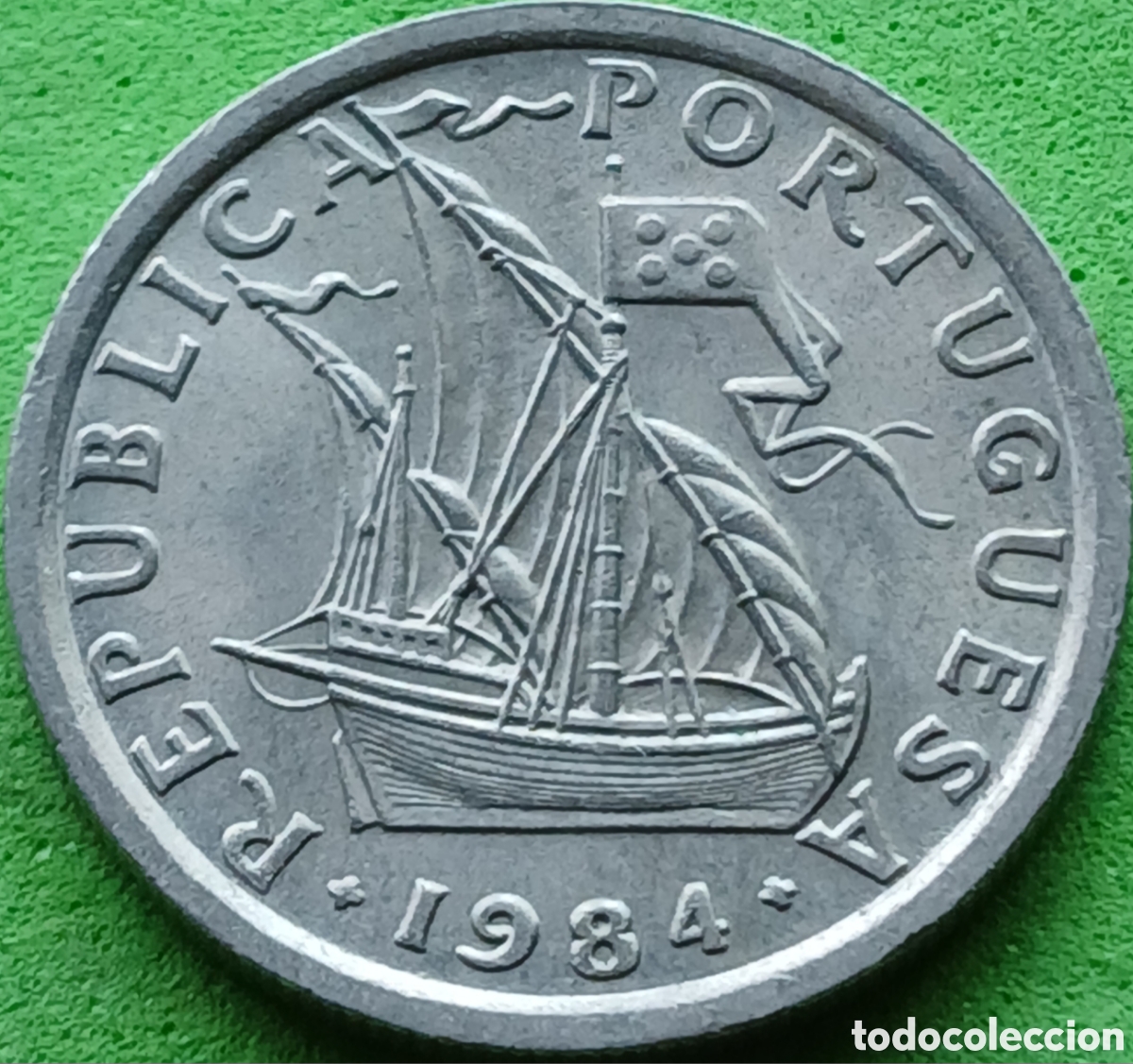 Monedas antiguas de Europa: Portugal 2.5 escudos 1984 km#590