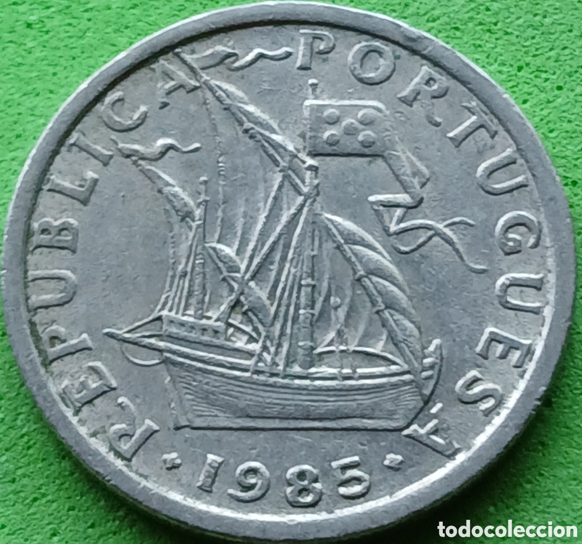 Monedas antiguas de Europa: Portugal 2.5 escudos 1985 km#590