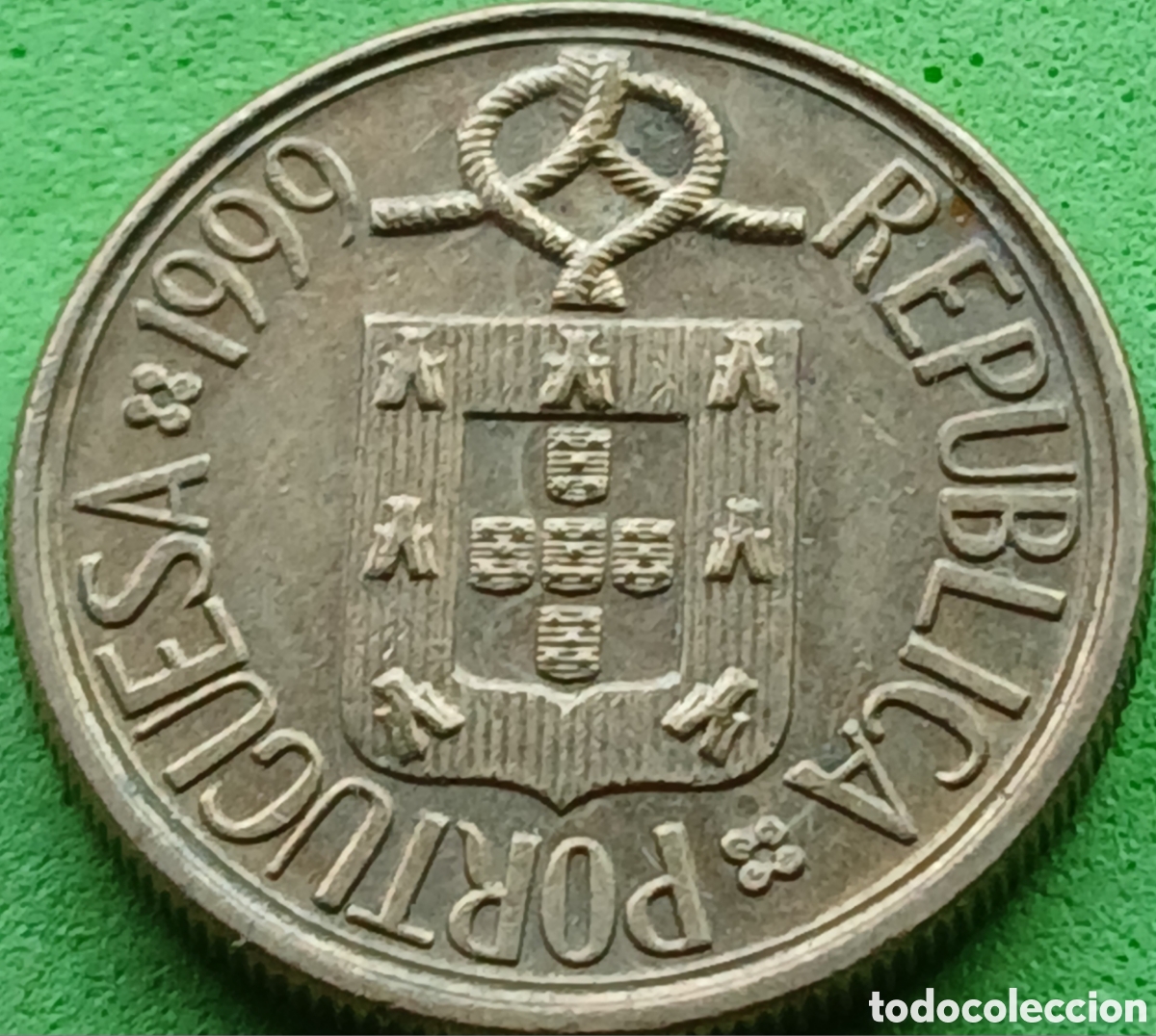 Monedas antiguas de Europa: Portugal 5 escudos 1999 km#632