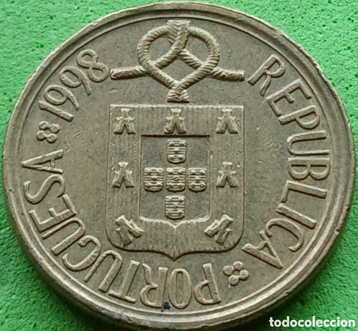 Monedas antiguas de Europa: Portugal 5 escudos 1998 km#632
