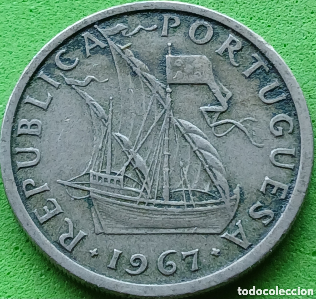 Monedas antiguas de Europa: Portugal 5 escudos 1967 km#591