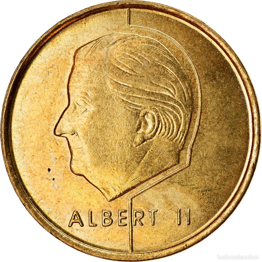 Monedas antiguas de Europa: [#779410] Moneda, B&eacute;lgica, Albert II, 5 Francs, 5 Frank, 1998, Brussels, MBC, Aluminio -