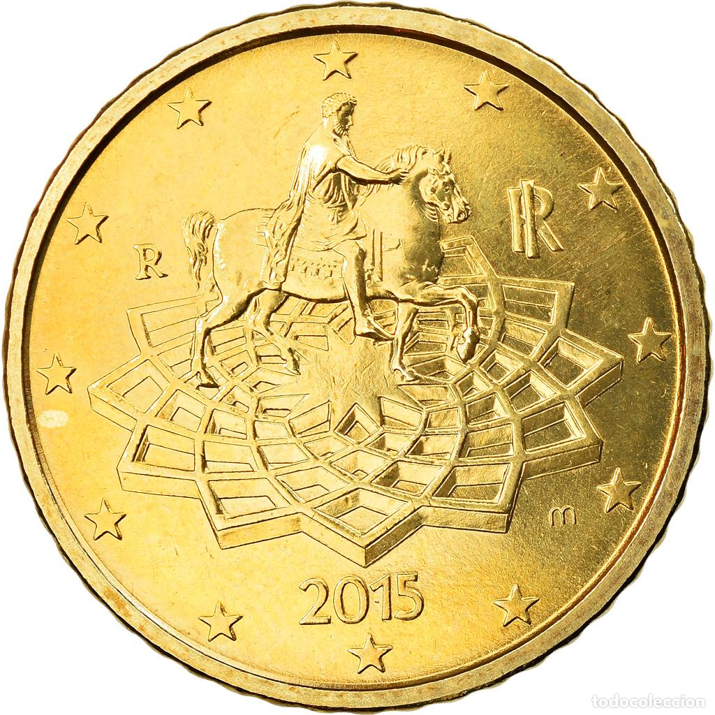 Monedas antiguas de Europa: [#795667] Italia, 50 Euro Cent, 2015, SC, Lat&oacute;n, KM:New