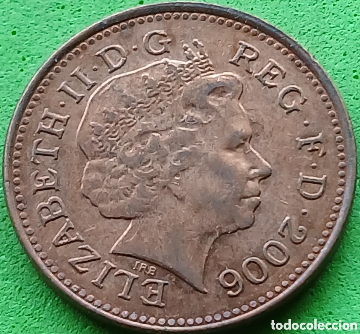 Monedas antiguas de Europa: Reino Unido one penny 2006 km#986