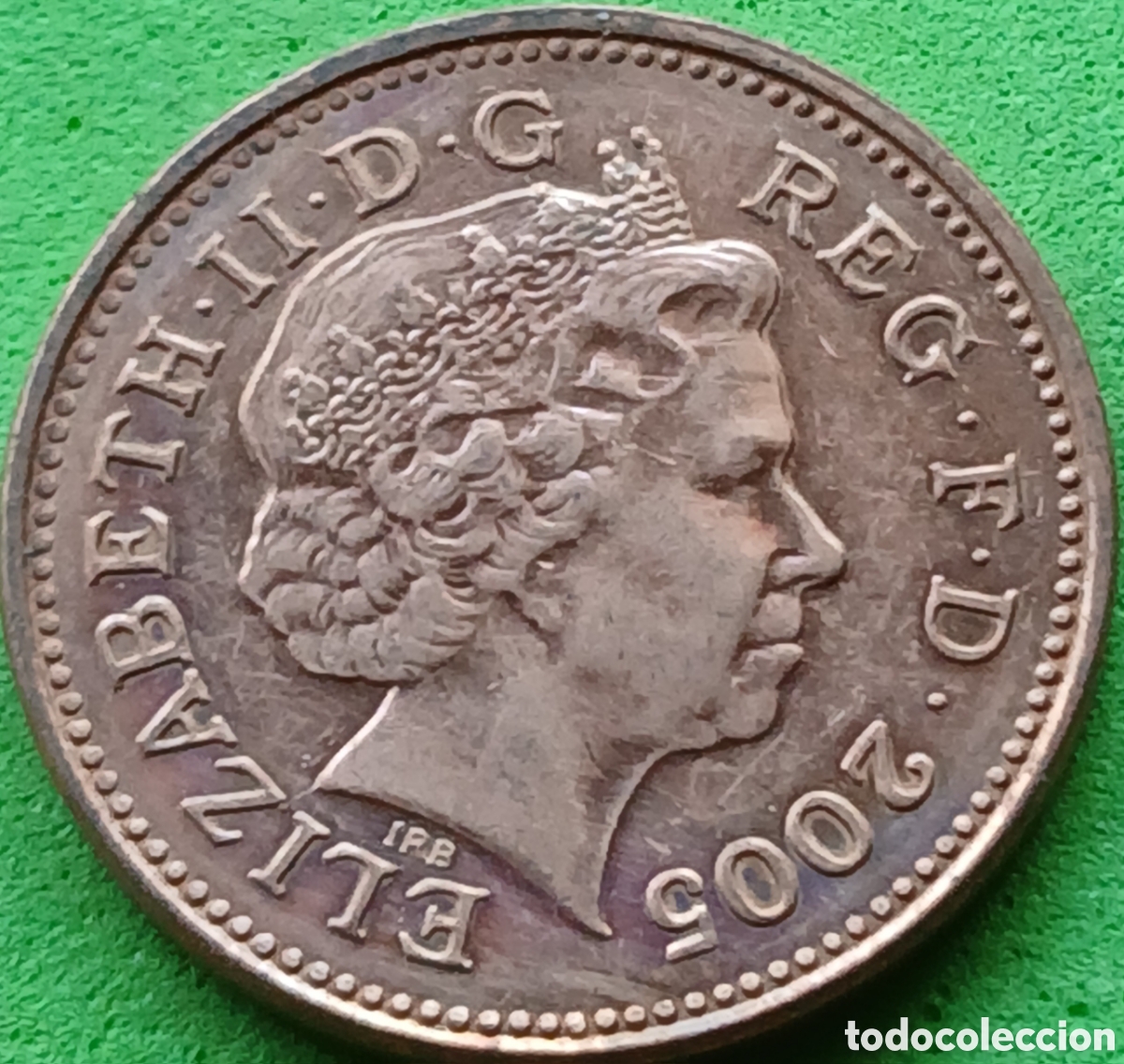 Monedas antiguas de Europa: Reino Unido one penny 2005 km#986