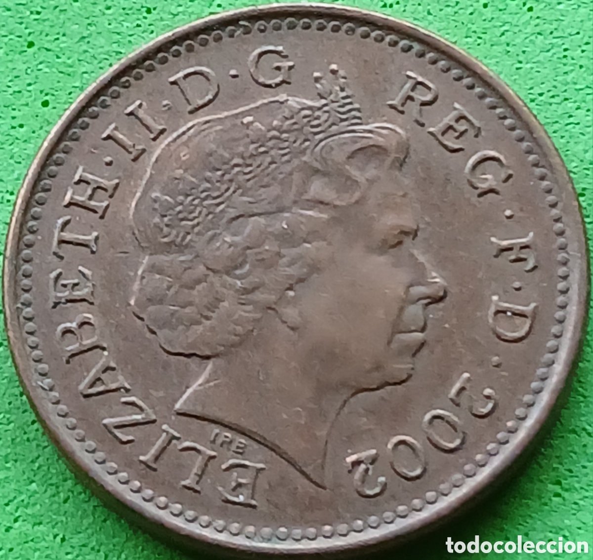 Monedas antiguas de Europa: Reino Unido one penny 2002 km#986