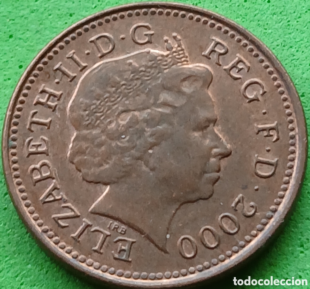 Monedas antiguas de Europa: Reino Unido one penny 2000 km#986