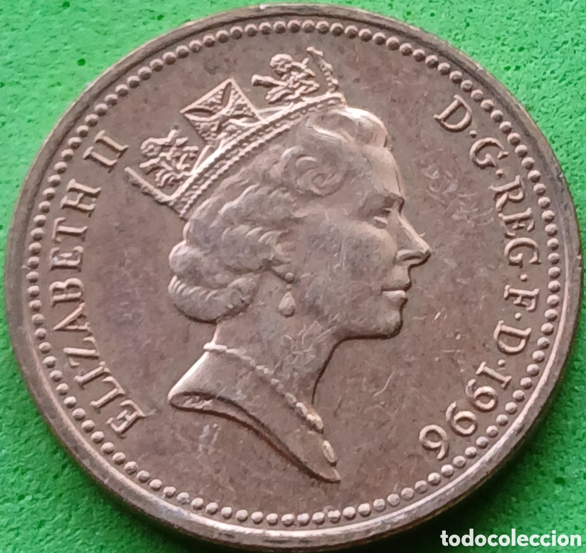 Monedas antiguas de Europa: Reino Unido one penny 1996 km#935a