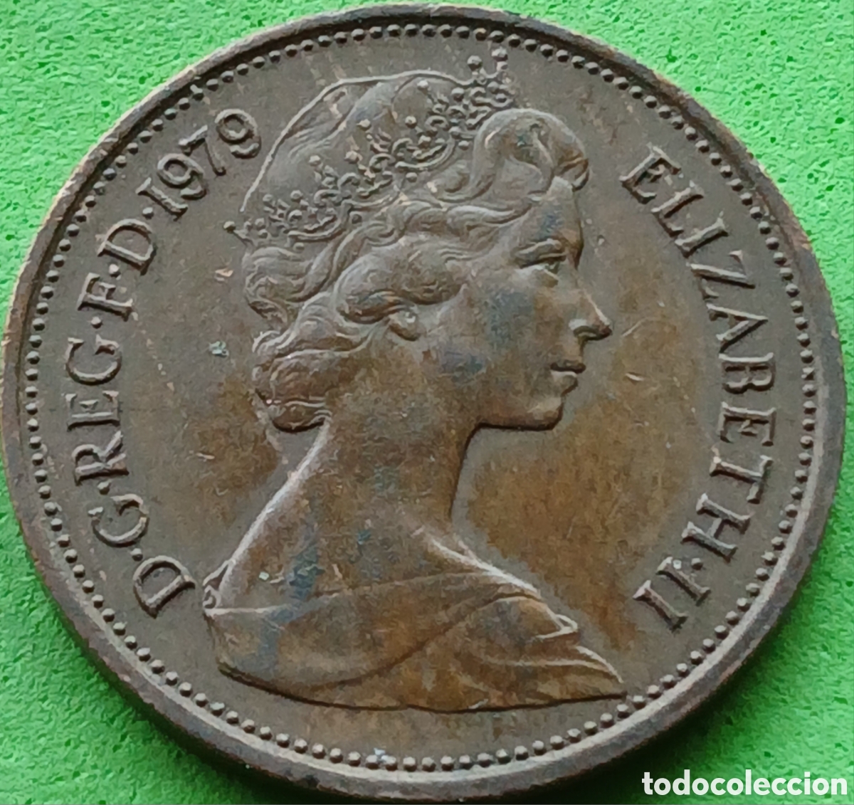 Monedas antiguas de Europa: Reino Unido 2 new pence 1979 km#916