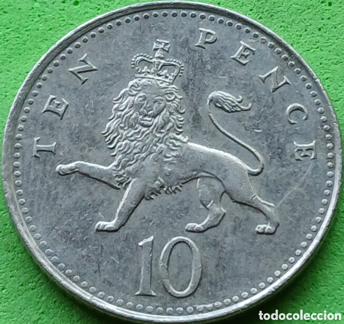 Monedas antiguas de Europa: Reino Unido 10 pence 2008 km#989 poco com&uacute;n