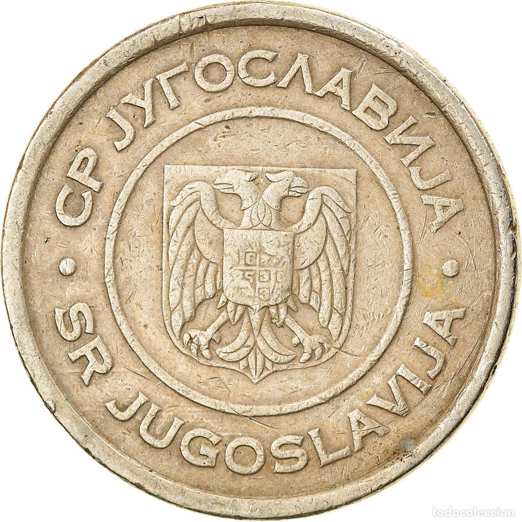 Monedas antiguas de Europa: [#826865] Moneda, Yugoslavia, 5 Dinara, 2000, Belgrade, MBC, Cobre - n&iacute;quel - cinc