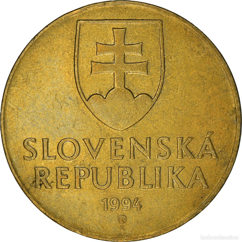 Monedas antiguas de Europa: [#829196] Moneda, Eslovaquia, 10 Koruna, 1994, MBC, Aluminio - bronce, KM:11