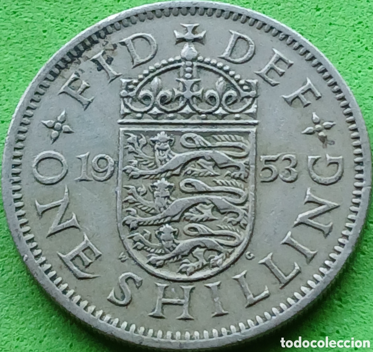 Monedas antiguas de Europa: Reino Unido one shilling 1953 km#890
