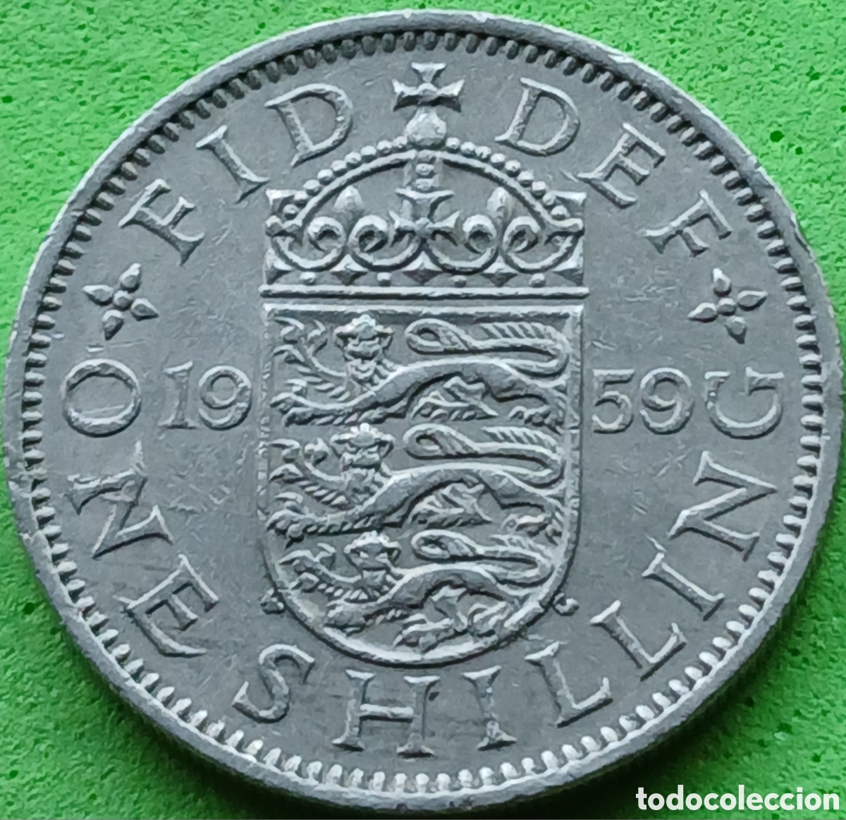 Monedas antiguas de Europa: Reino Unido one shilling 1959 km#904