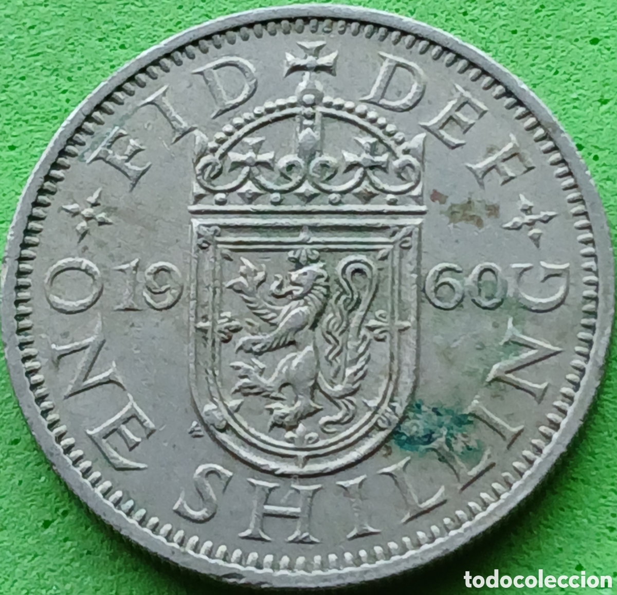Monedas antiguas de Europa: Reino Unido one shilling 1960 km#905