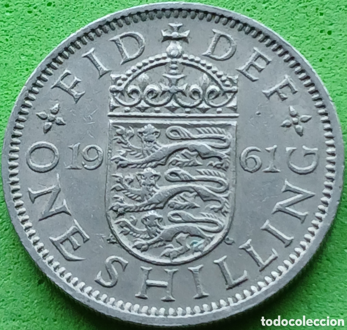 Monedas antiguas de Europa: Reino Unido one shilling 1961 km#904