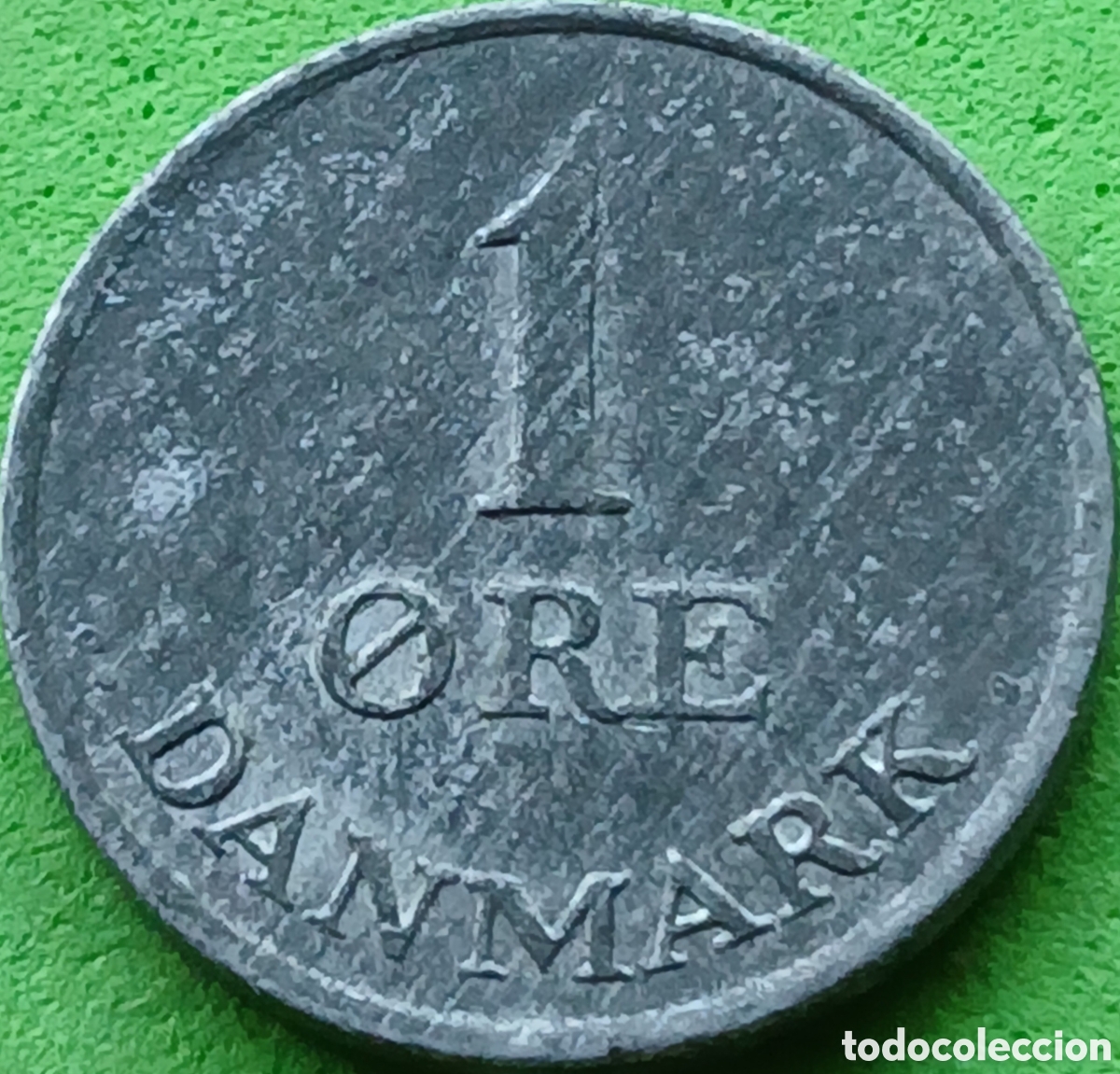 Monedas antiguas de Europa: Dinamarca 1 ore 1967 km#839