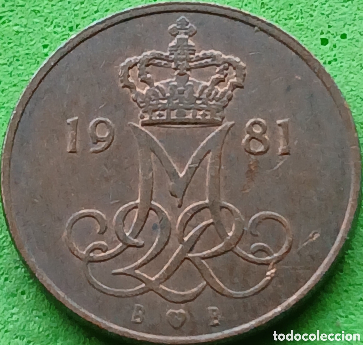 Monedas antiguas de Europa: Dinamarca 5 ore 1981 km#859
