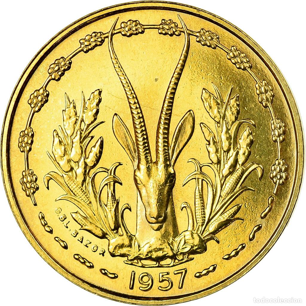 Monedas antiguas de Europa: [#497849] Moneda, &Aacute;frica oriental francesa, 10 Francs, 1957, Paris, ESSAI, EBC+, Aluminio