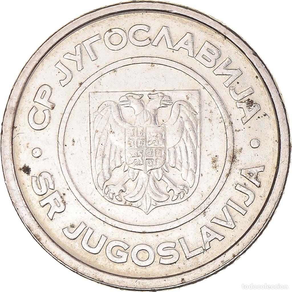Monedas antiguas de Europa: [#1145196] Moneda, Yugoslavia, 2 Dinara, 2002, Belgrade, MBC, Cobre - n&iacute;quel - cinc