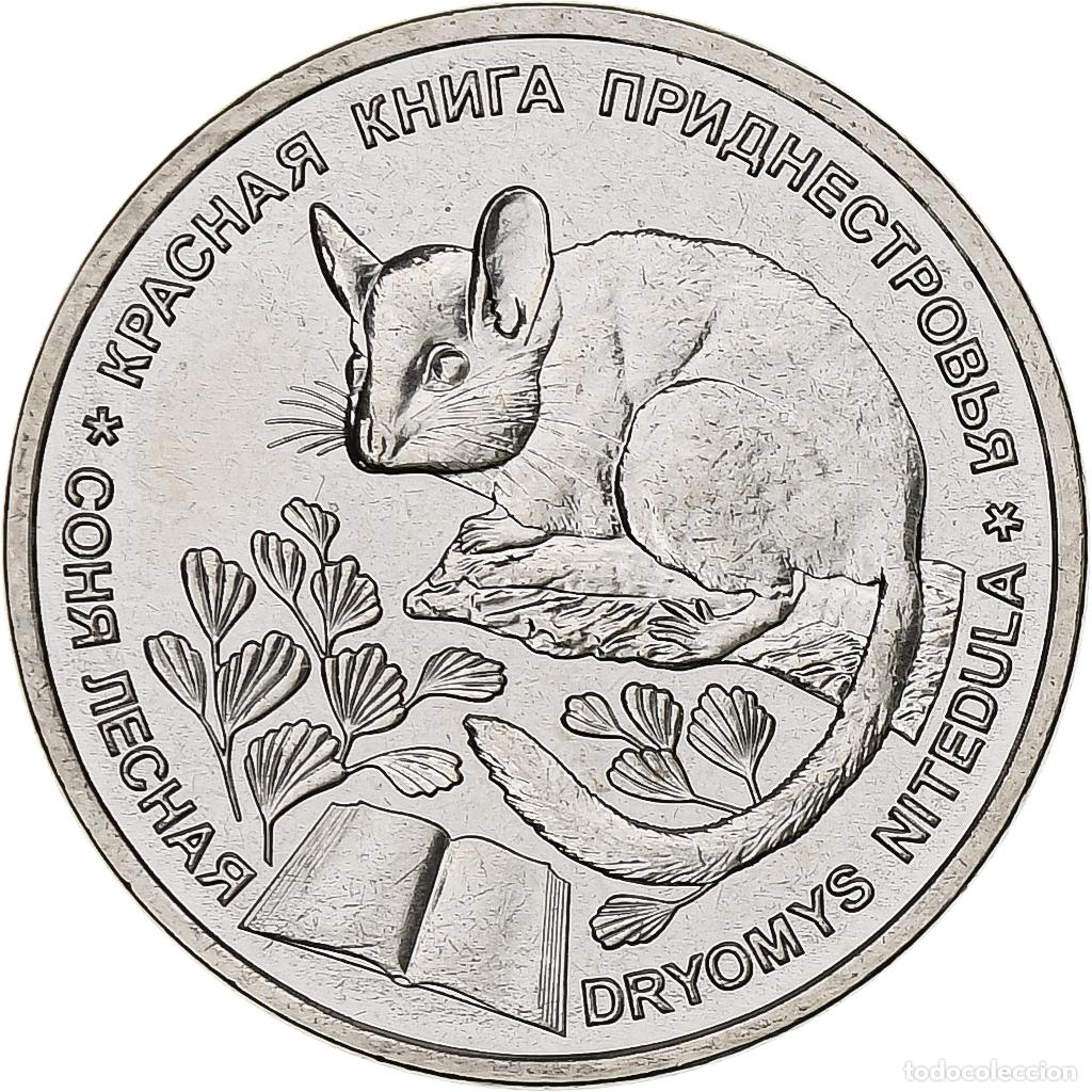 Monedas antiguas de Europa: [#1304018] Transnistria, Rouble, 2023, L&eacute;rotin commun, N&iacute;quel chapado en acero, SC