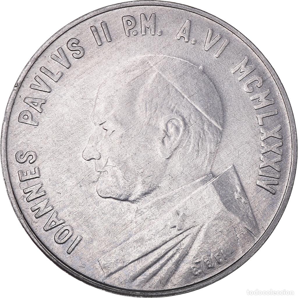 Monedas antiguas de Europa: [#1035853] Moneda, CIUDAD DEL VATICANO, John Paul II, 10 Lire, 1984, Rome, FDC, FDC