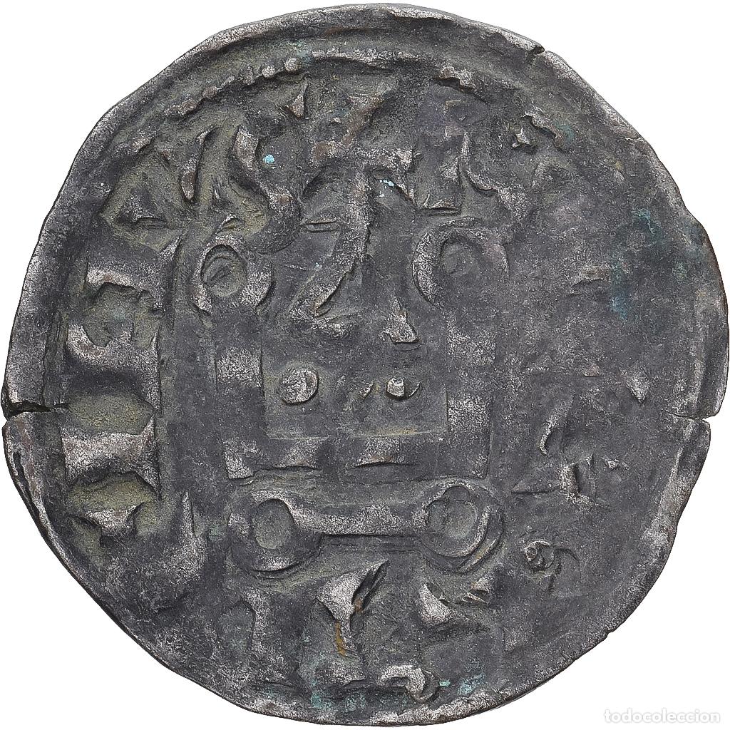 Monedas antiguas de Europa: [#343014] Moneda, Francia, Touraine, Denier Tournois, ca. 1150-1200, Saint-Martin de