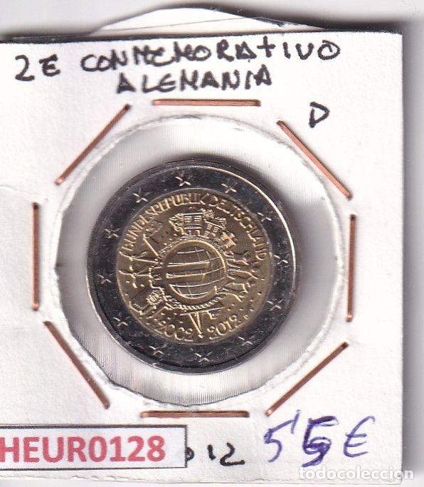 Monedas antiguas de Europa: HEUR0128 MONEDA ALEMANIA 2 EUROS 2012 Letra D (Moneda Euro)