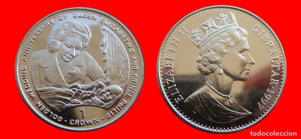 Monedas antiguas de Europa: 1 CORONA 1997 SIN CIRCULAR GIBRALTAR-9427SC