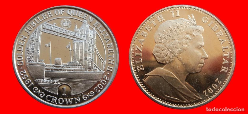 Monedas antiguas de Europa: 1 CORONA 2002 SIN CIRCULAR GIBRALTAR-9428SC