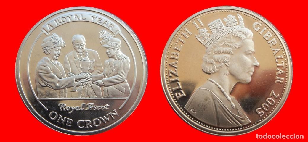 Monedas antiguas de Europa: 1 CORONA 2005 SIN CIRCULAR GIBRALTAR-9430SC