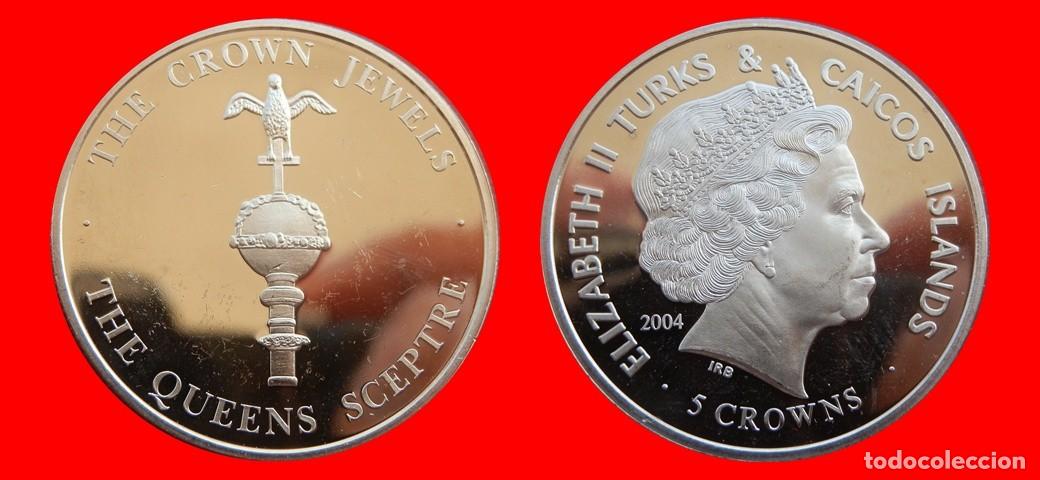 Monedas antiguas de Europa: 5 CORONAS 2004 SIN CIRCULAR ISLAS TURCAS Y CAICOS-9436SC