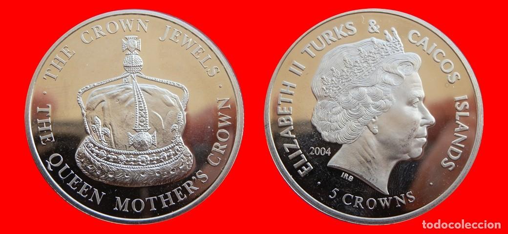 Monedas antiguas de Europa: 5 CORONAS 2004 SIN CIRCULAR ISLAS TURCAS Y CAICOS-9437SC